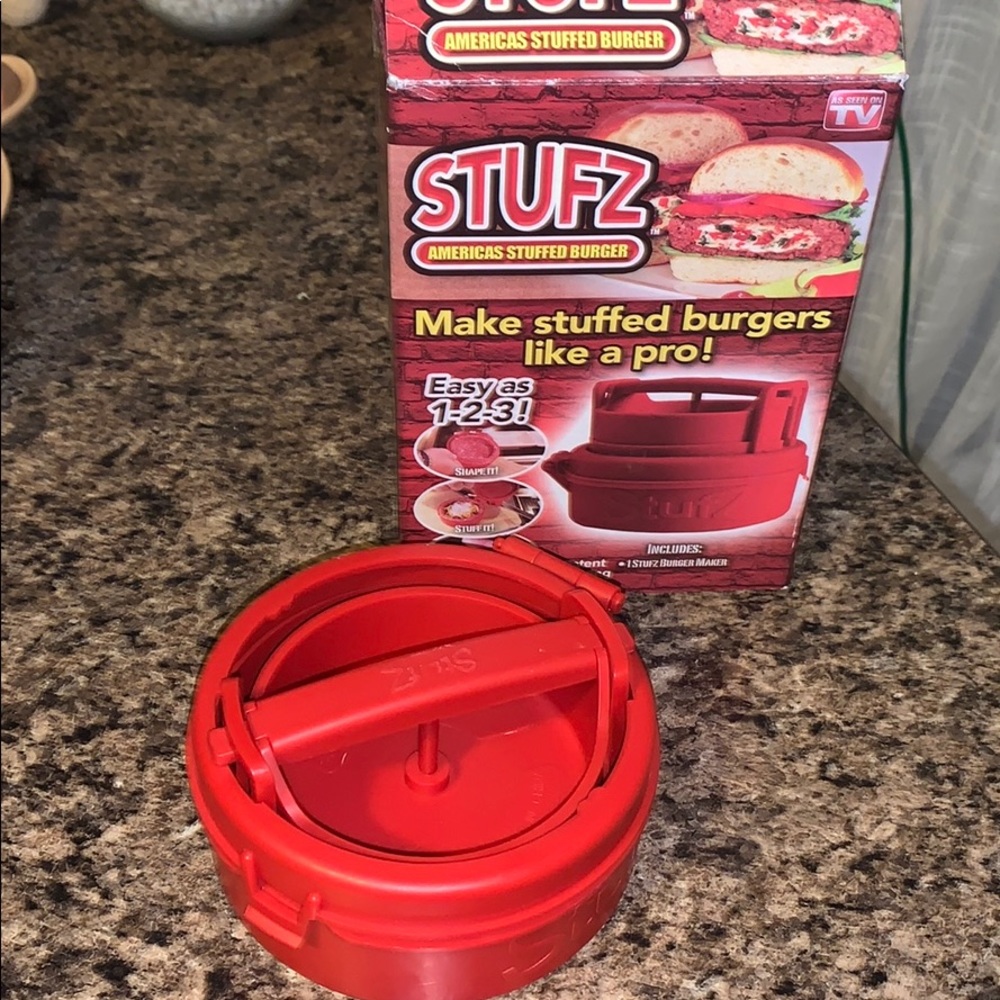 Stufz hamburger stuffer.
